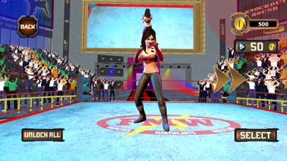 Girl Wrestling Superstar War screenshot 4