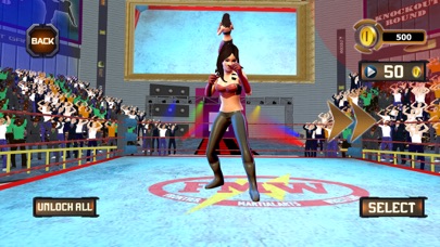 Girl Wrestling Superstar War screenshot 4