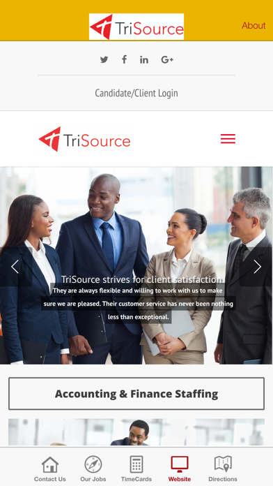 Screenshot 3 of TriSource Staffing App App