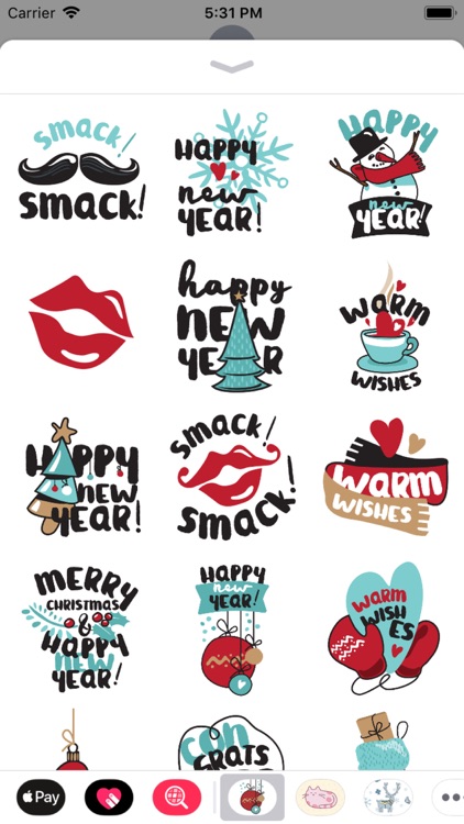 Awesome Christmas Stickers