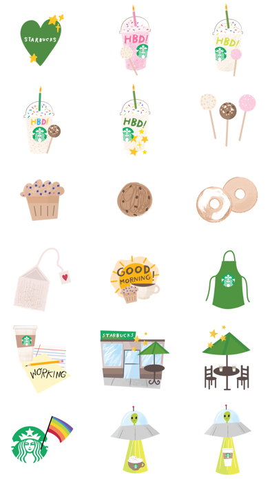 Starbucks Stickersのおすすめ画像5