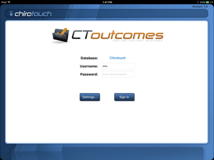 CT Outcomes Mobile 7.1