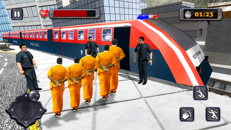 City Police Train Driver Game