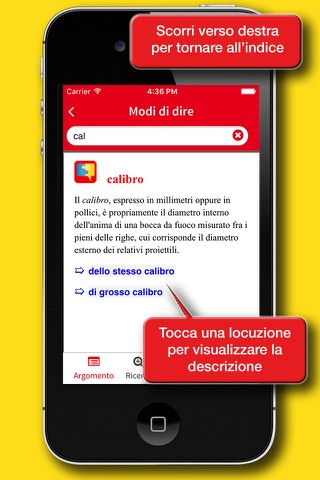 Dizionario Modi di dire screenshot 3