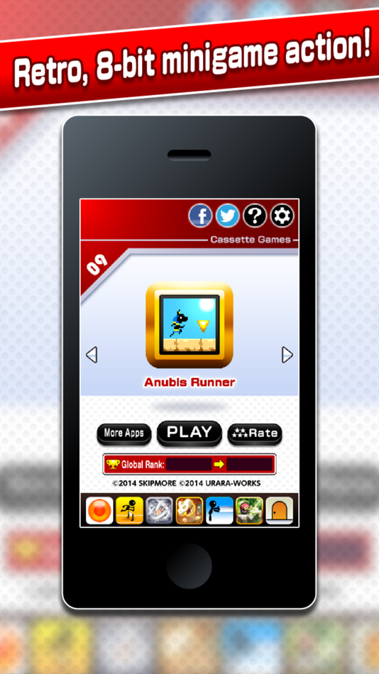 #2. Anubis Runner (iOS) 由: Masakazu Yonehara