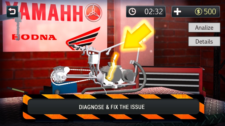 Motorbike Mechanic Garage