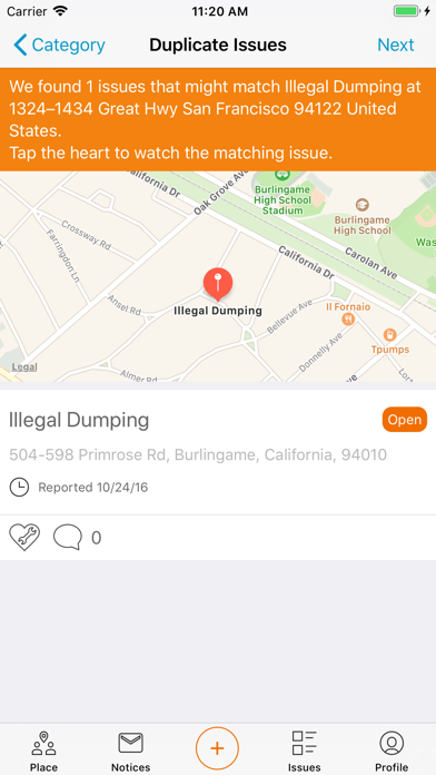 Access Burlingame iPhone screenshot 5 - Utilities app