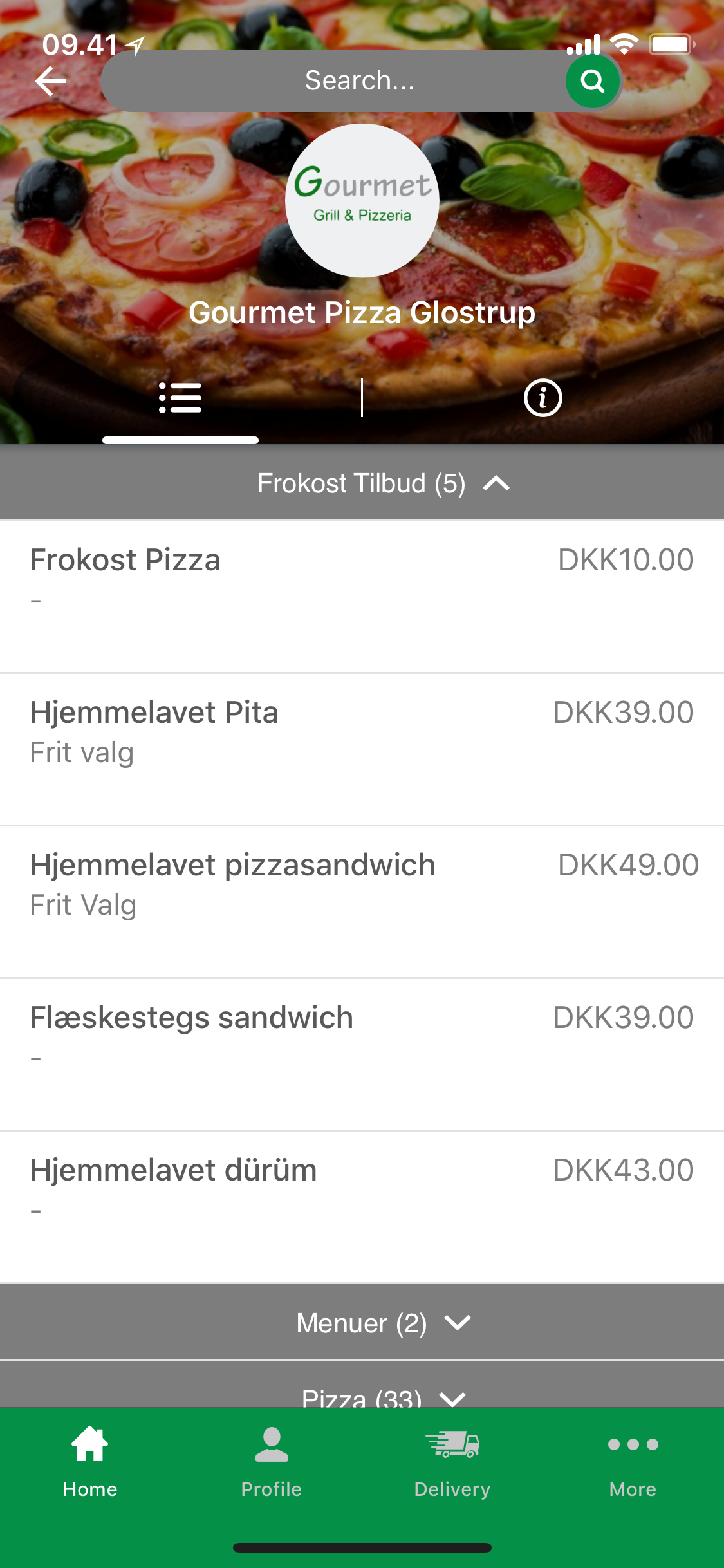 Gourmet Pizza Glostrup