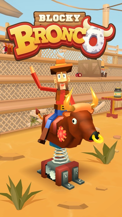 Blocky Bronco screenshot-0
