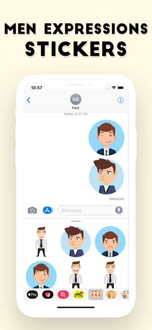 Men Expressions Stickers(圖4)-速報App