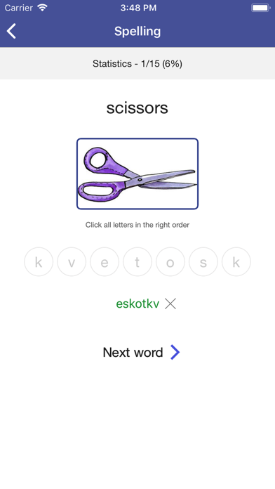 App screenshot