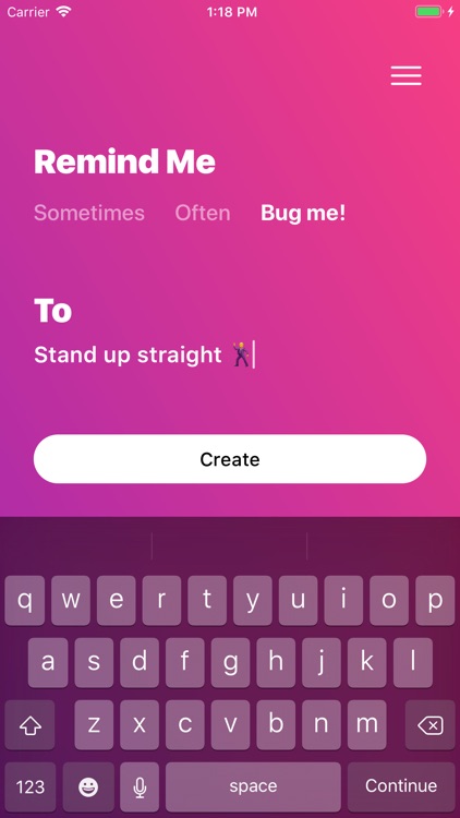 Bzzt - Friendly Reminders