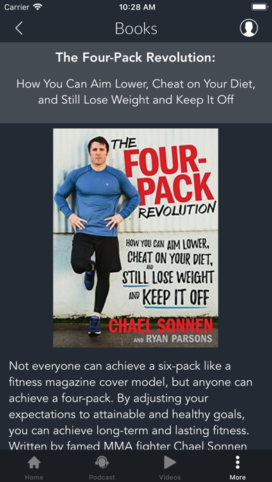 Chael Sonnen iPhone screenshot 7 - Sports app