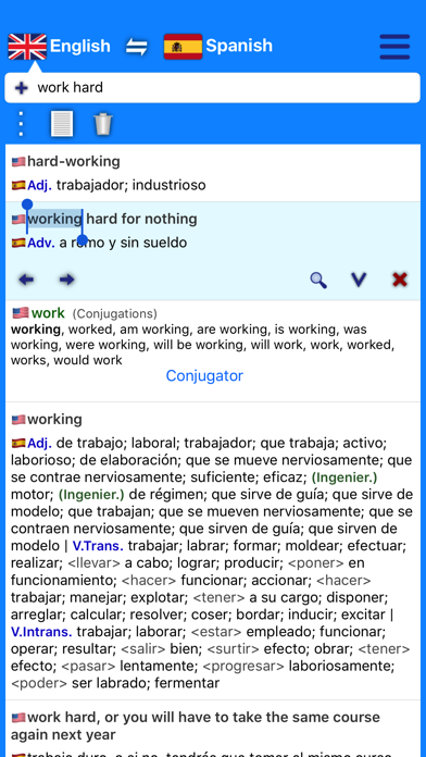 Dictionary Plus (Spanish) screenshot 4