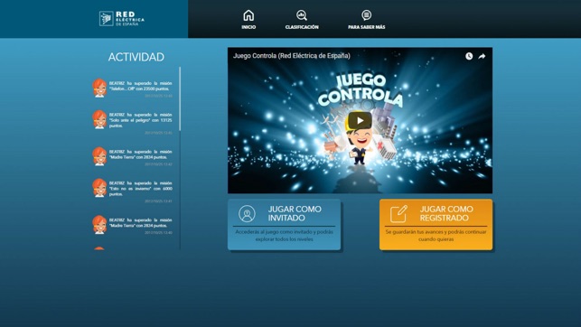 Juego Controla