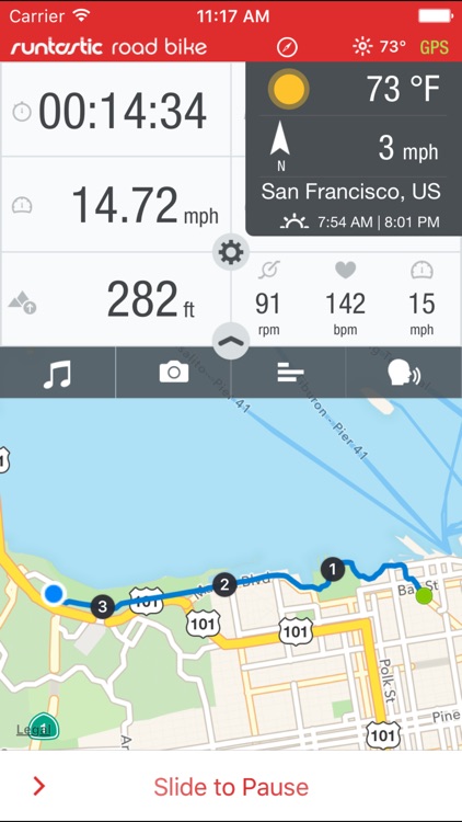 Runtastic Road Bike GPS PRO