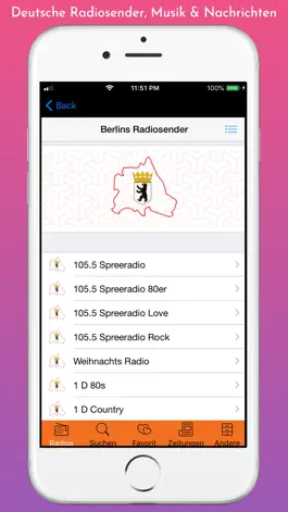 Game screenshot Deutsche Radiosender & Musik apk