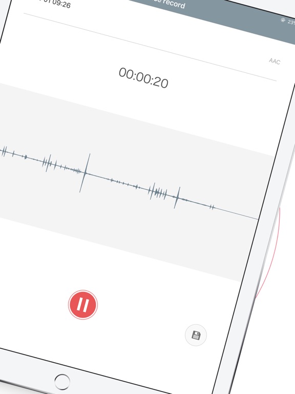Screenshot #5 pour dictaphone enregistreur vocal.