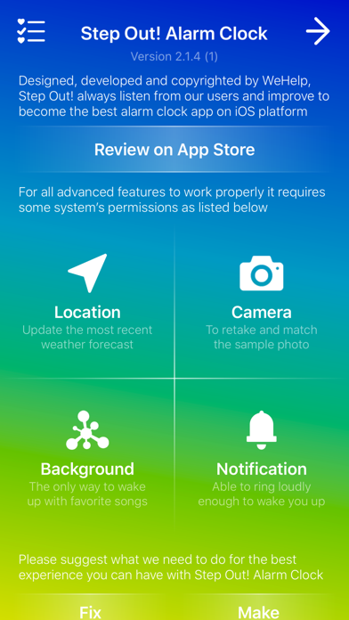 Step Out Alarm Clock Screenshot 7