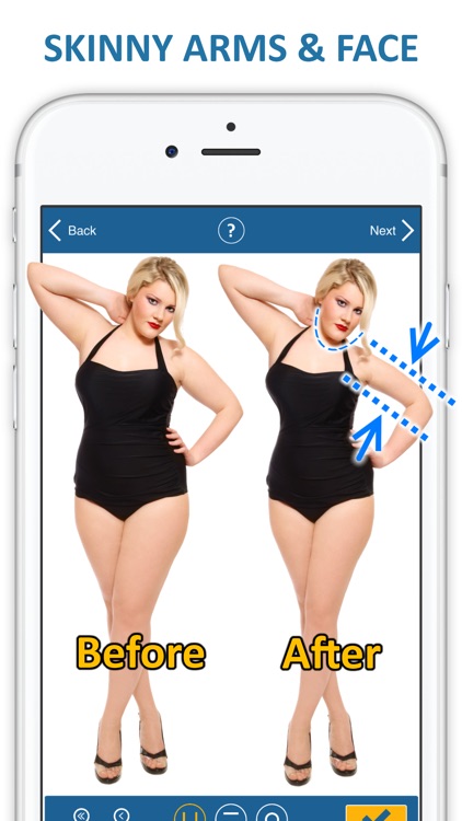 Make me thin or fat body booth screenshot-3