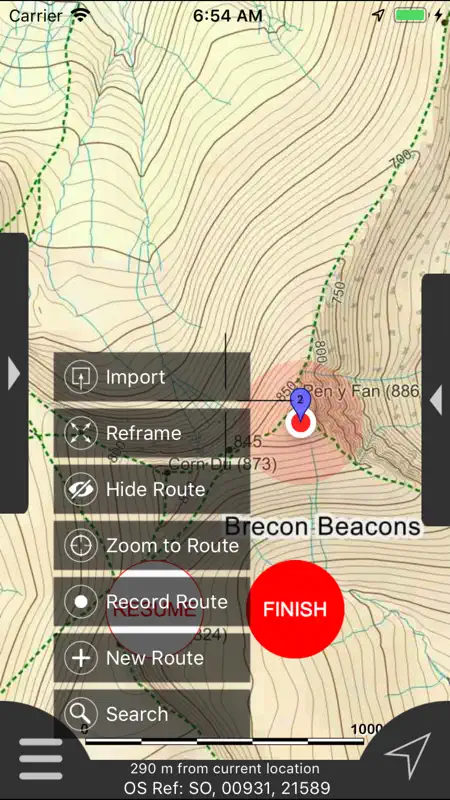 Brecon Beacons Maps Offline screenshot 9 of 10