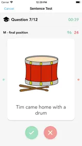 One-Minute Articulation App screenshot #4 for iPhone