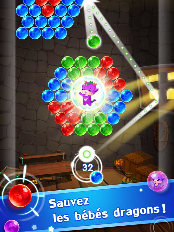 Screenshot #6 pour Bubble Shooter Genies HD