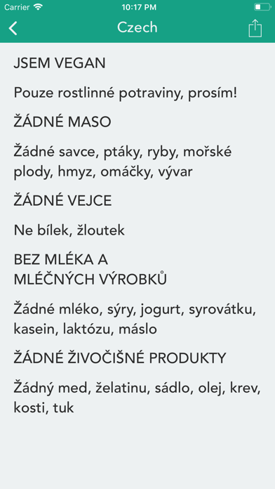 Screenshot #2 pour V Cards: Vegan Abroad