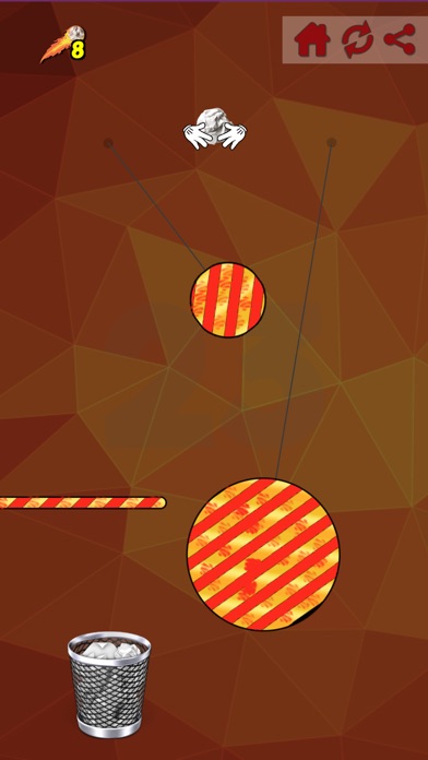 Paper Ball Tossing to Bin Game screenshot 4