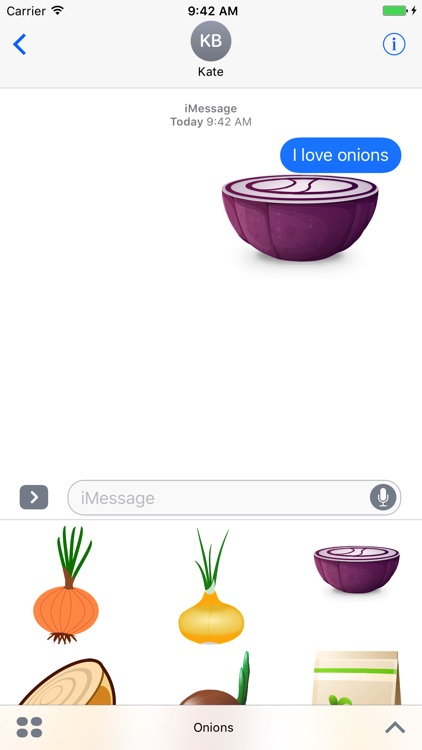 Onions Stickers
