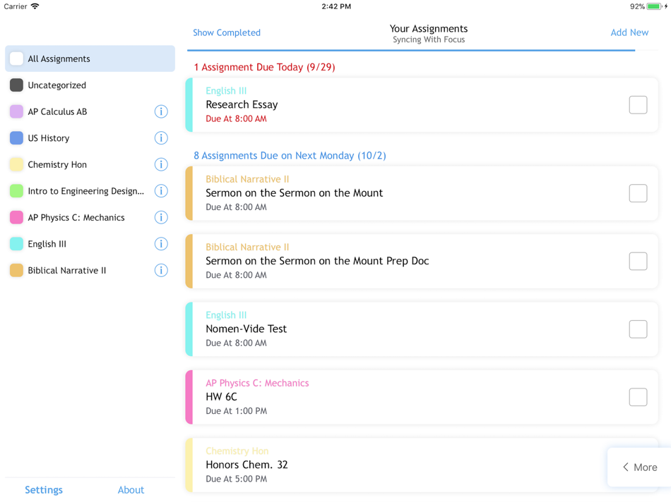 #1. Assignist (iOS) By: Instaboard Ltd.