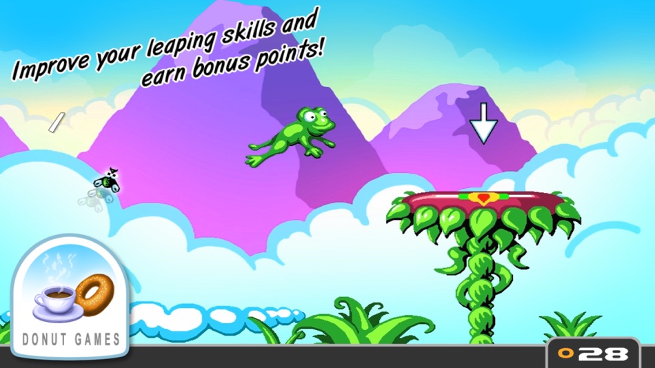 #2. Frogbert (iOS) 由: Donut Games