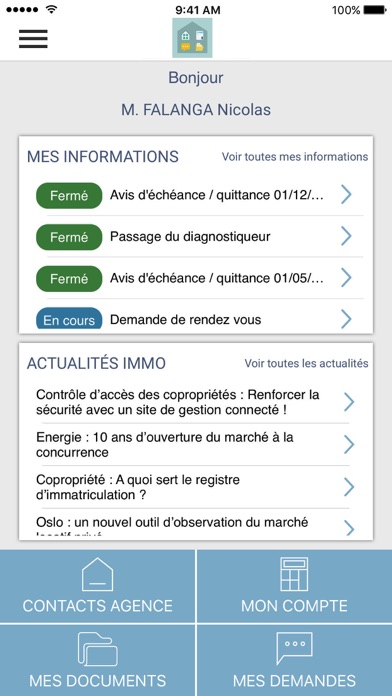 Screenshot #2 pour Gestion Immo -