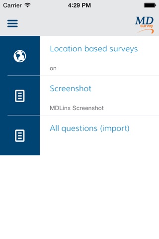 MDLinx Survey screenshot 3