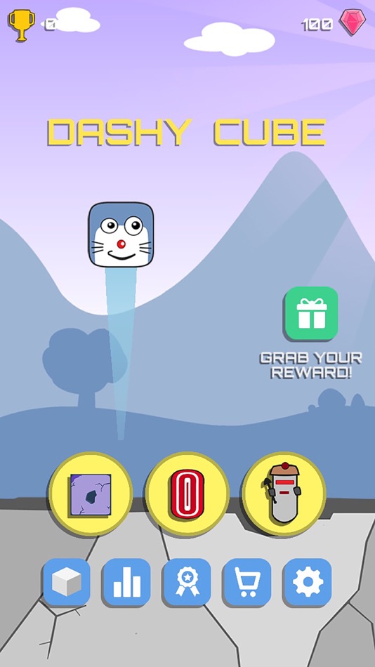 #1. Dashy Cube - Cube Dash (iOS) Podle: Tung Tran