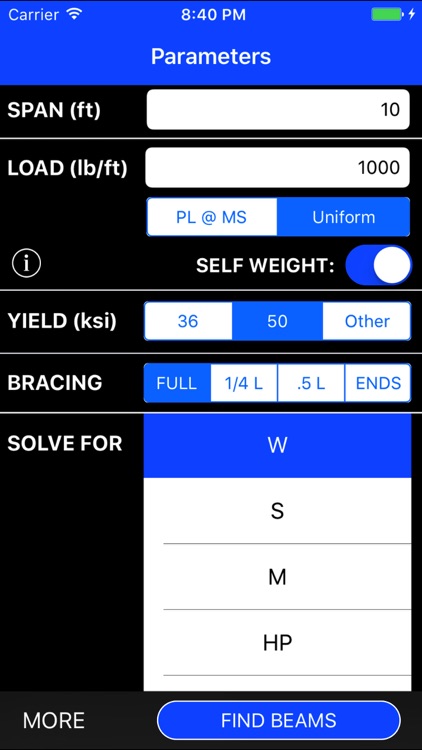 Steel Beams Bulk Checker
