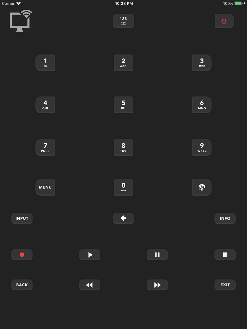 iPad screenshot