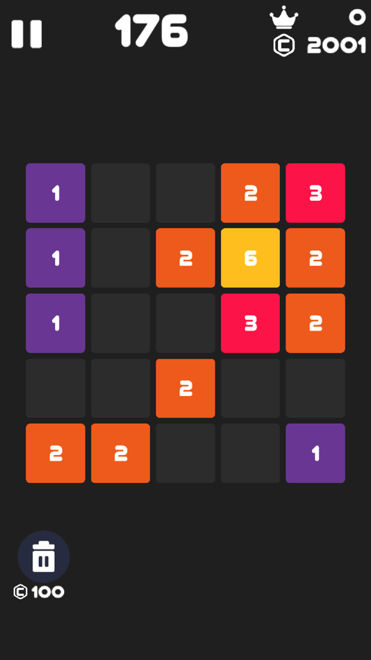 #3. Tetra Number Smash :Tap Puzzle (iOS) 由: Hoang Vinh Nguyen
