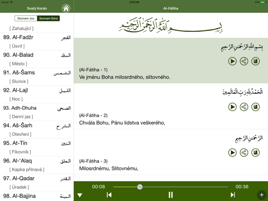 Screenshot #5 pour Svatý Korán v Češtině