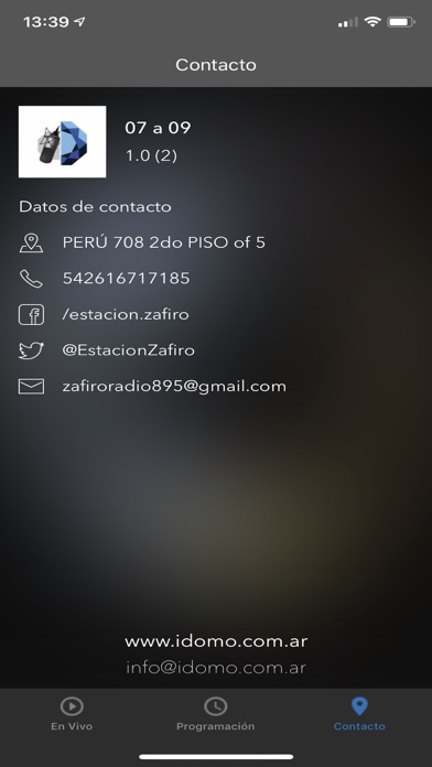 Estación Zafiro screenshot 3