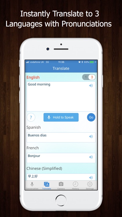 Multi Translate Voice: Say It