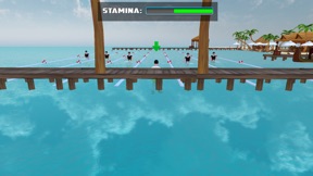 Beach Swimming Race screenshot