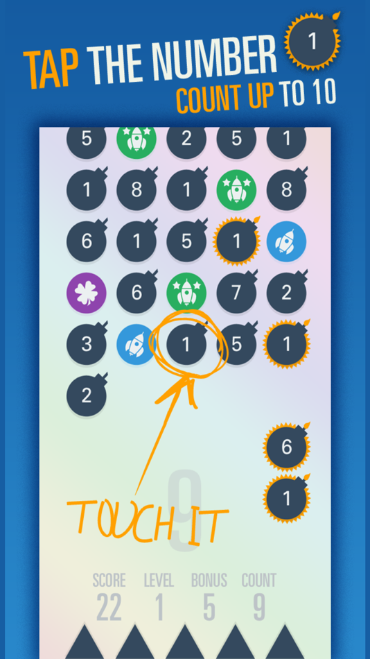 #1. Equal 10 Lite - Mathematics (iOS) Podle: Marco Krapf