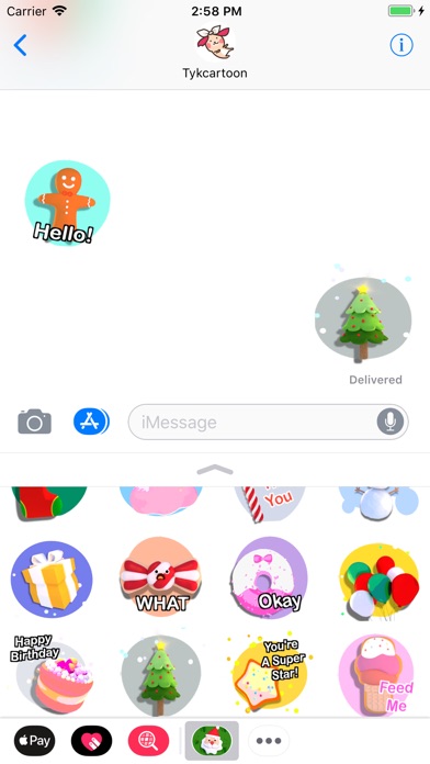 Christmas! Animated Stickers screenshot 3