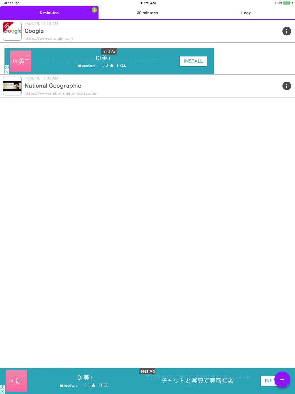 iPad screenshot