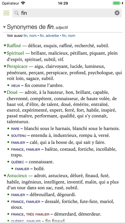Antidote Mobile – French