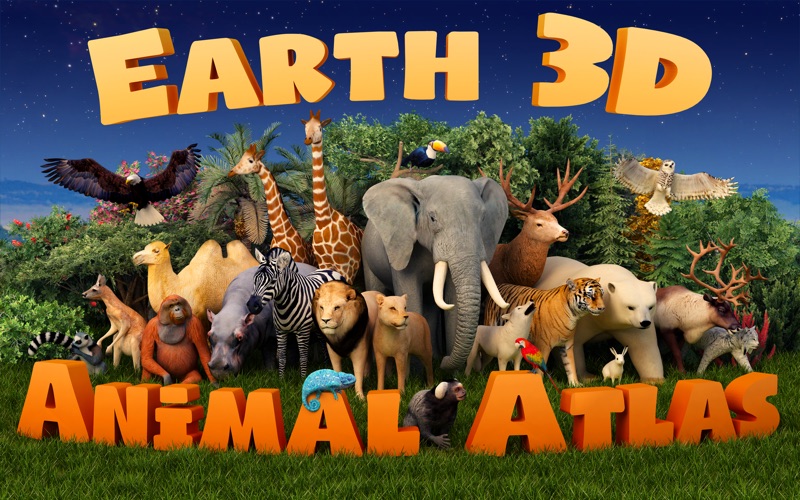 Screenshot #1 for Earth 3D - Animal Atlas