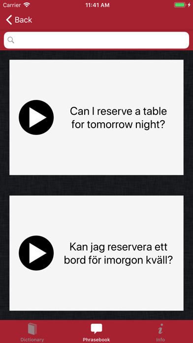 Accio: Swedish-English Screenshot