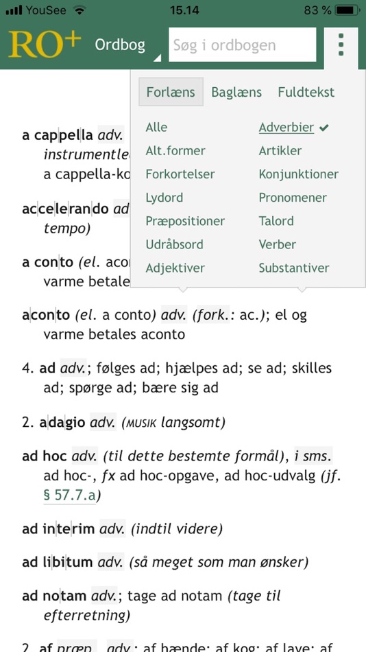 #4. Retskrivningsordbogen Plus (iOS) Oleh: Dansk Sprognævn