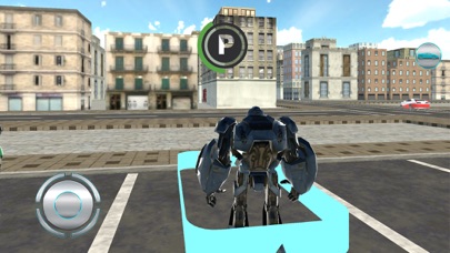 Airplane Robot Car Transporter screenshot 2